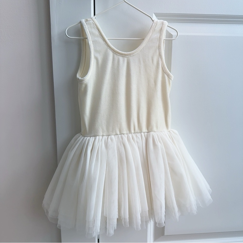 Elegant Cream Kids Dress